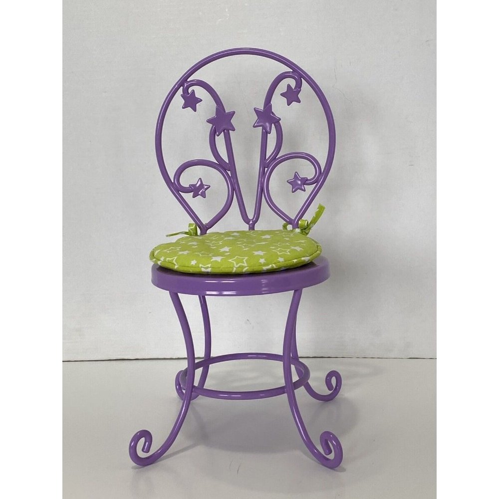 American Girl McKenna Loft Metal Chair with Seat Cushion goty 2012 Gymnast